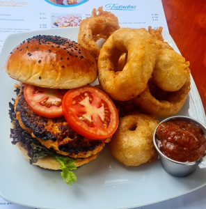 Hamburguesa de camarón