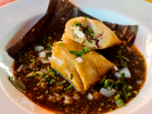 Tamal de pulpo